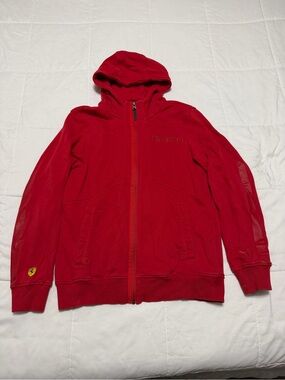 Puma Scuderia Ferrari men's full-zip hoodie